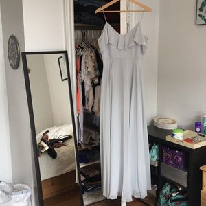 LIKE NEW Jenny Yoo Mila dress in Serenity Blue